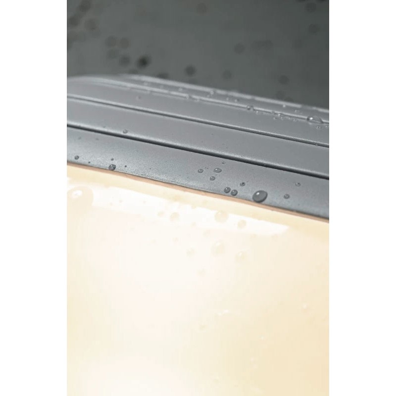 Applique KACROO E27 IP44 ovale con sensore di movimento