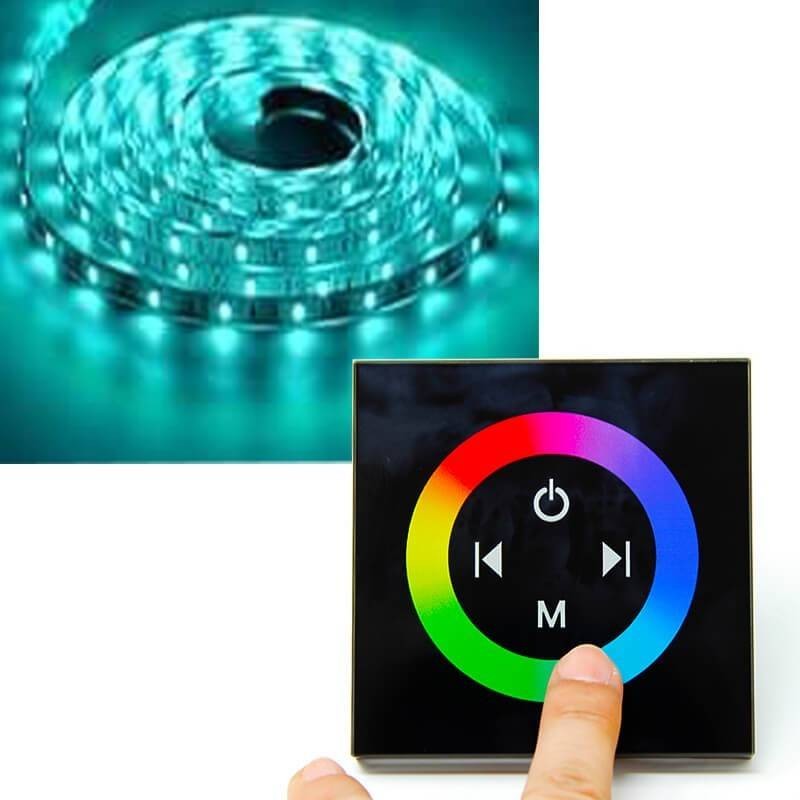 Controlador Empotrable Táctil para Tiras de LEDs RGB 12-24 V. DC Premium LED - 3