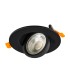 Foco empotrable LED orientable MOON 360 9W CCT Seleccionable 765Lm negro