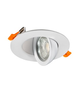Downlight LED orientabile MOON 360 9W CCT 765Lm bianco