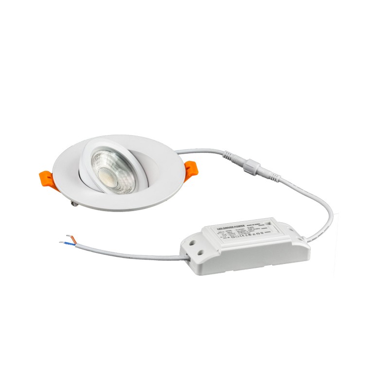 MOON 360 9W Selectable CCT Adjustable LED Downlight 760Lm White