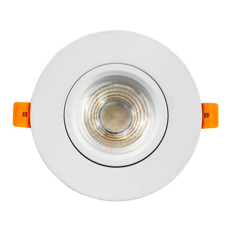 Faretto da incasso LED orientabile MOON 360 9W CCT Selezionabile 765Lm bianco