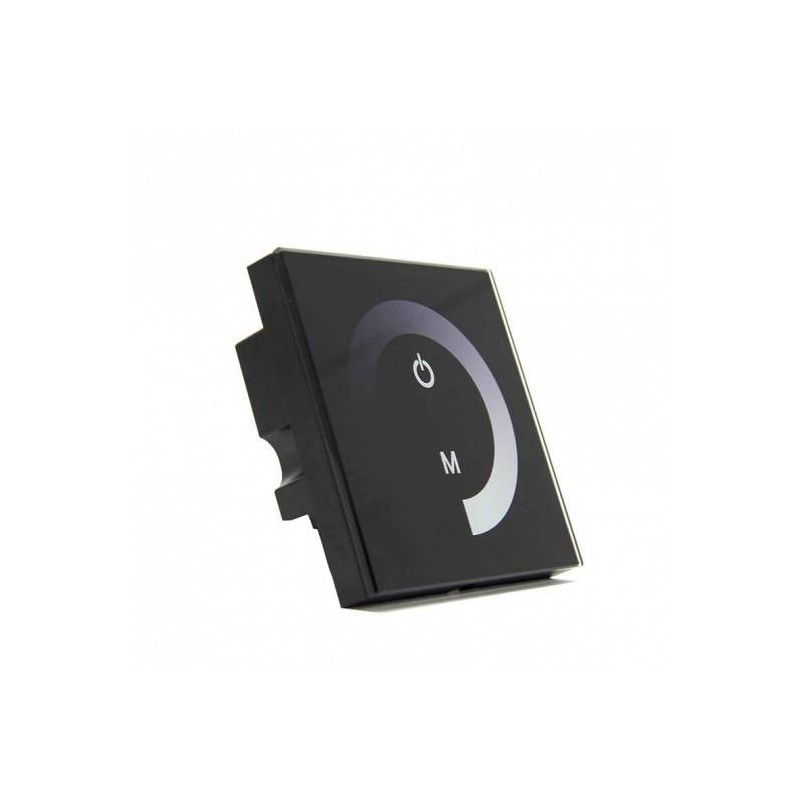 Controlador Empotrable Táctil Monocromático para tiras LEDs 12-24 V. DC