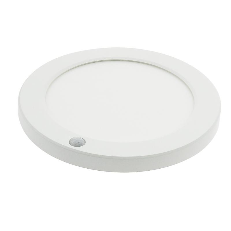 Downlight LED 18W CCT sélectionnable capteur PIR découpe adjustable