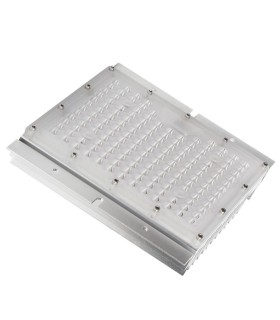 Module optique LED 65W Puce Bridgelux pour lampadaires 11700Lm IP66