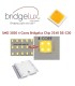 Modulo ottico LED BridgeLUX 40W con piastra per Lampione VILLA