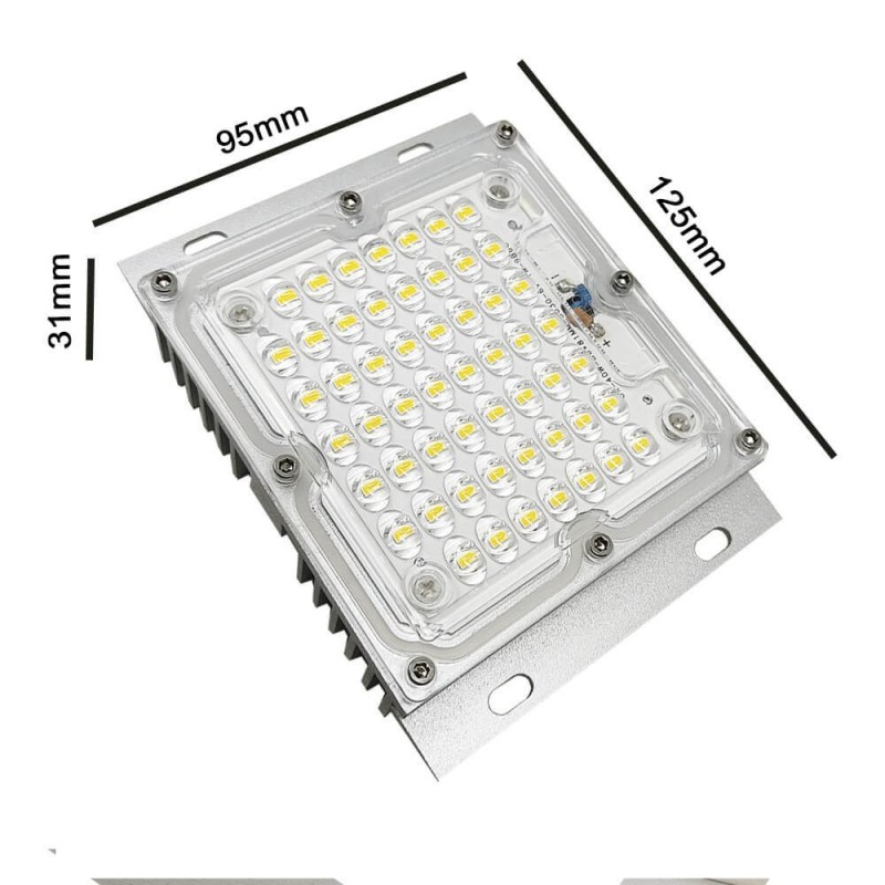 Módulo óptico LED 40W BridgeLUX con placa para Farol VILLA