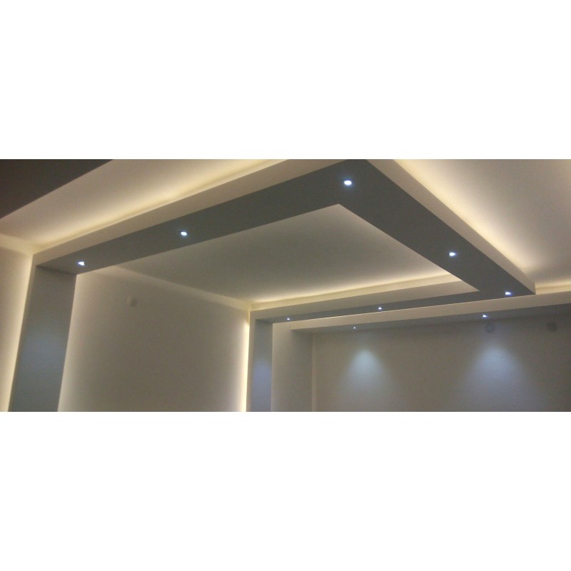 Mini faretto da incasso LED 1W chip OSRAM 110Lm 15º White